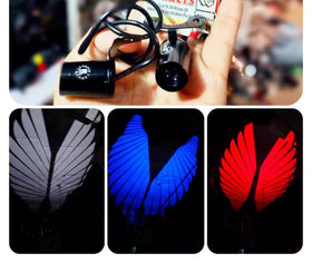 2 PCS Wings Light for Bike and Car Rearview Mirror Welcome Lights