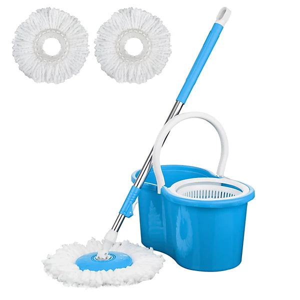 360° Rotating Head Mops with Bucket Mob Deep-cleaning magic mop-microfiber mop | Best for home and office cleaning